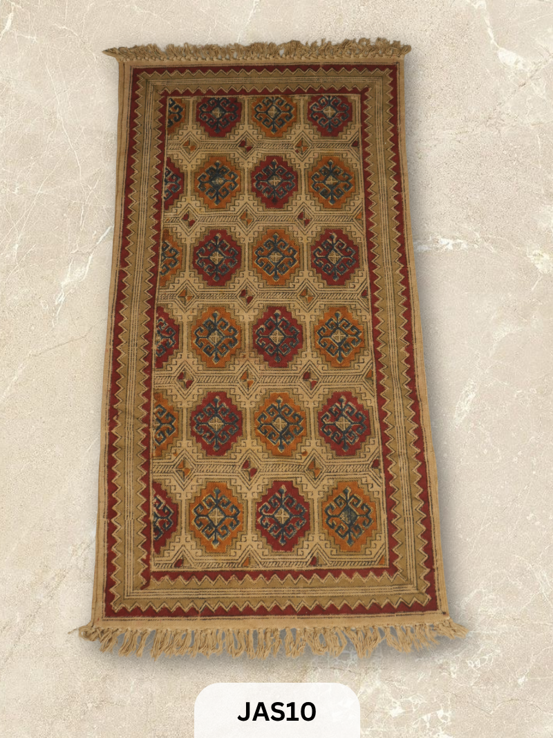Kalamkari Print Floor Mat (2X4 Feet)