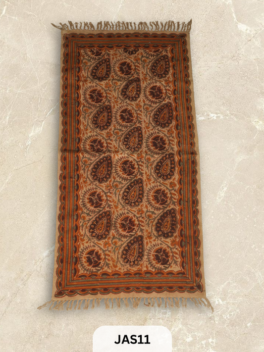 Kalamkari Print Floor Mat (2X4 Feet)