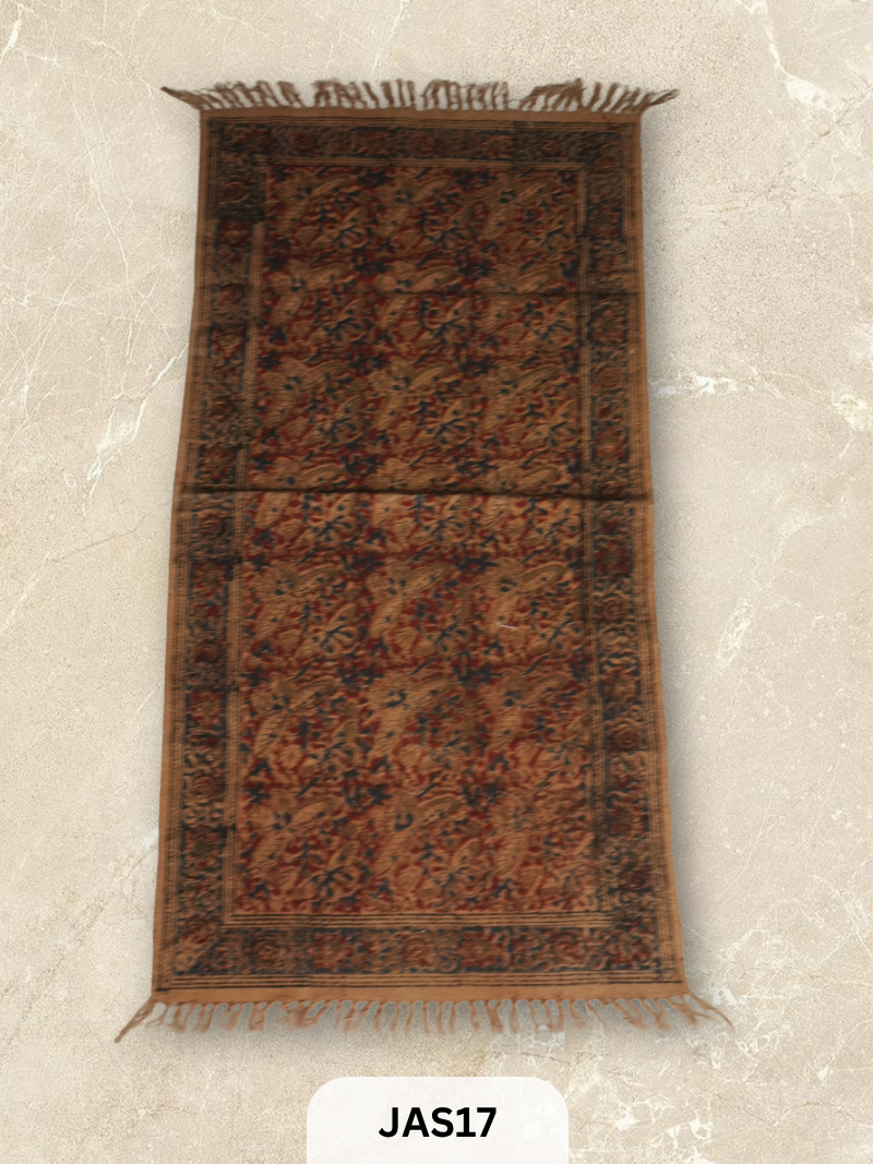 Kalamkari Print Floor Mat (2X4 Feet)