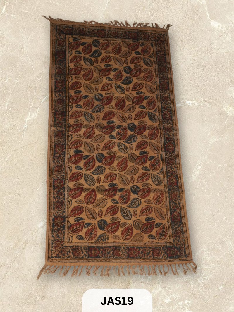 Kalamkari Print Floor Mat (2X4 Feet)