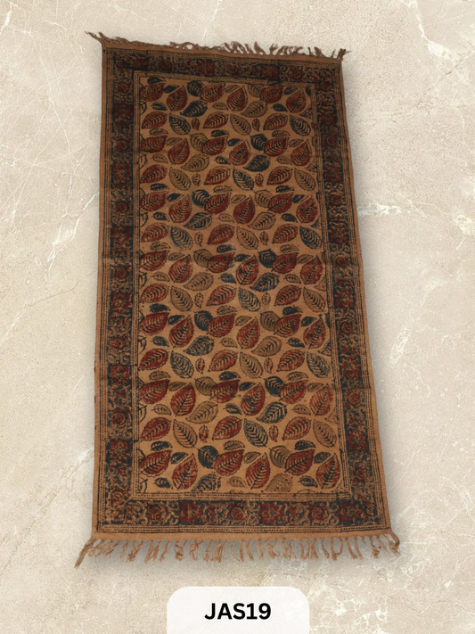 Kalamkari Print Floor Mat (2X4 Feet)