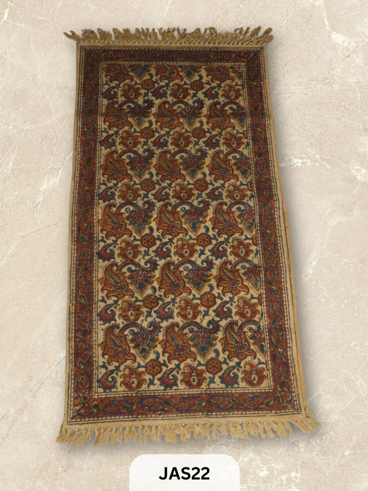 Kalamkari Print Floor Mat (2X4 Feet)