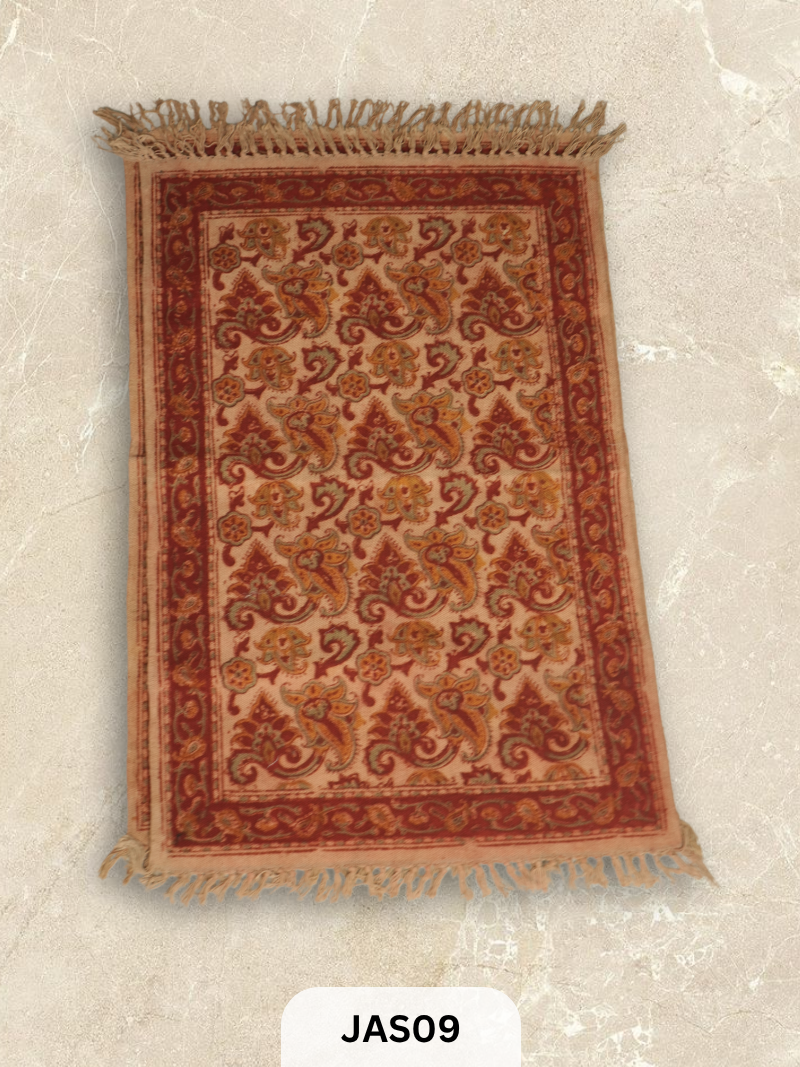 Kalamkari Print Floor Mat (2X3 Feet)