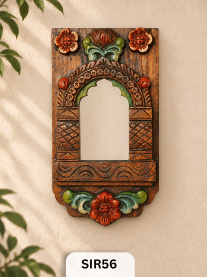 Wooden Maddam Villaku Home Decor - Height 15" Inch, Width 8"Inch