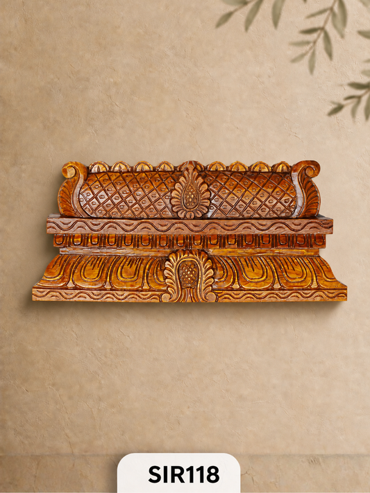 Royal Gopuram Heritage Wooden Wall Panel
